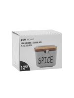 Ceramic Storage Jar with Wooden Lid - Image 4