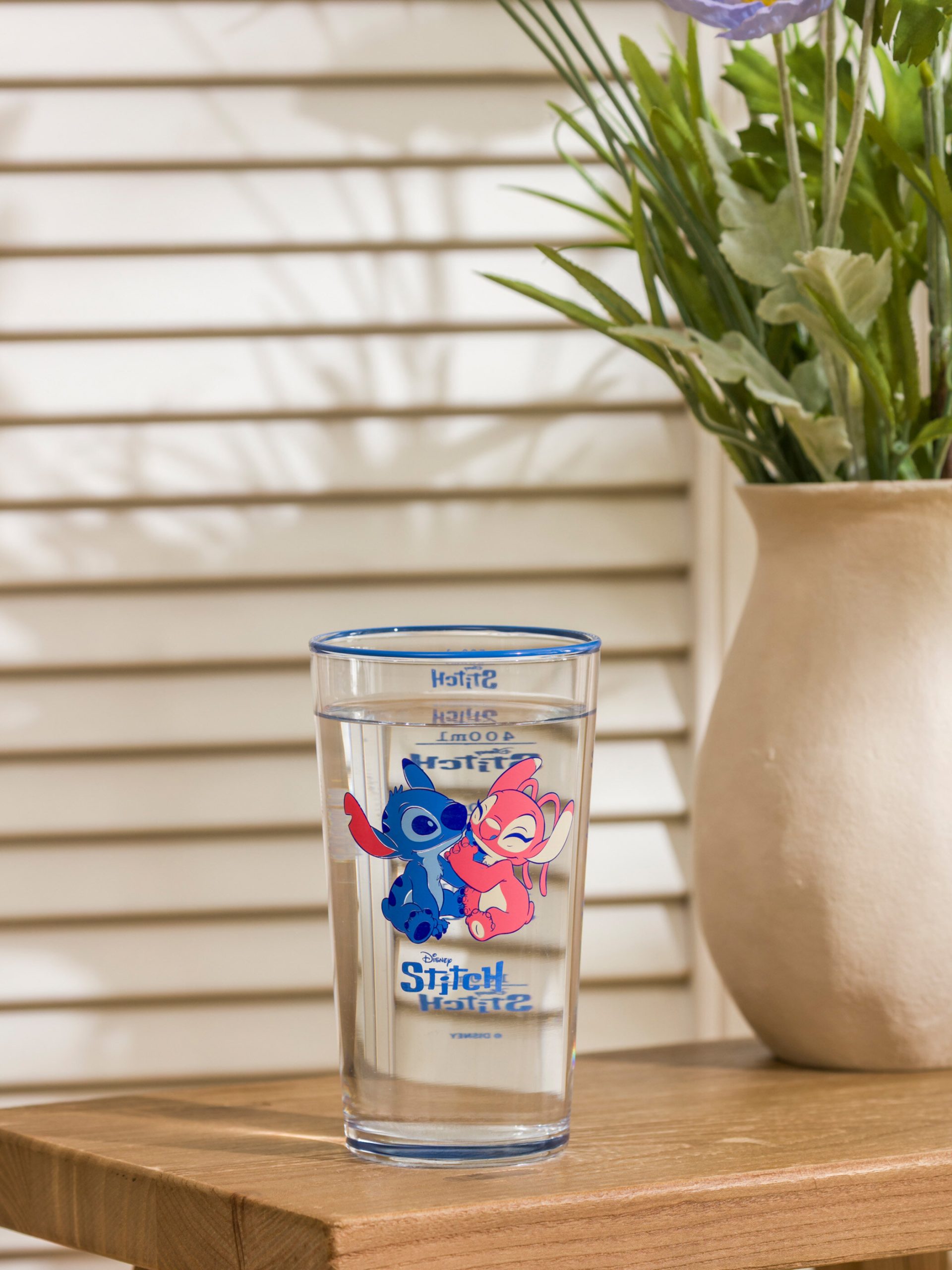Lilo & Stitch Printed Glass Cup 570 ml