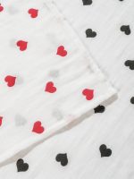 Set of Two Heart-Patterned Tea Towels - Image 3