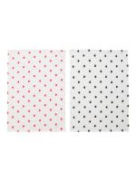 Set of Two Heart-Patterned Tea Towels - Image 4