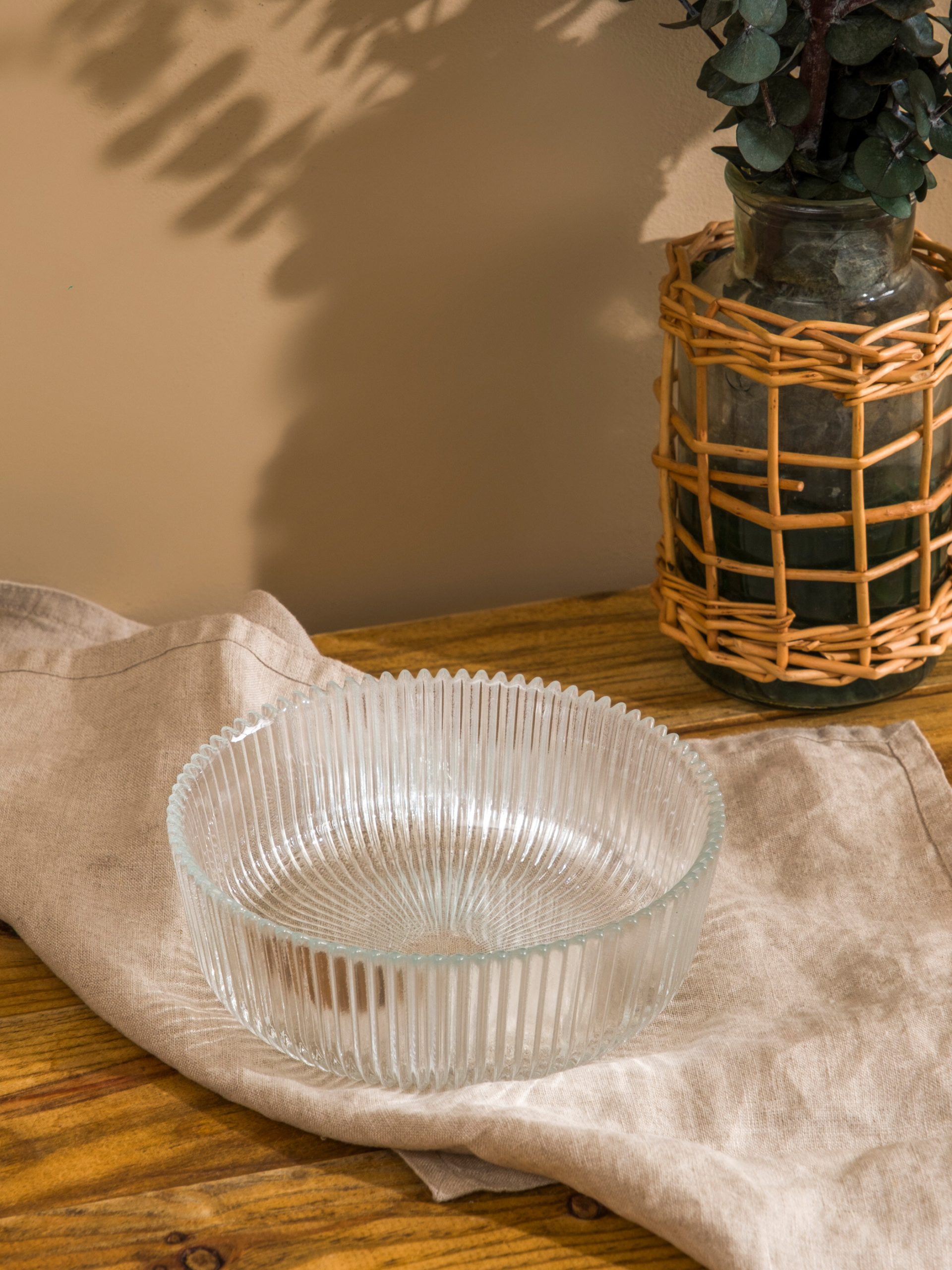 Patterned Glass Bowl 15 cm