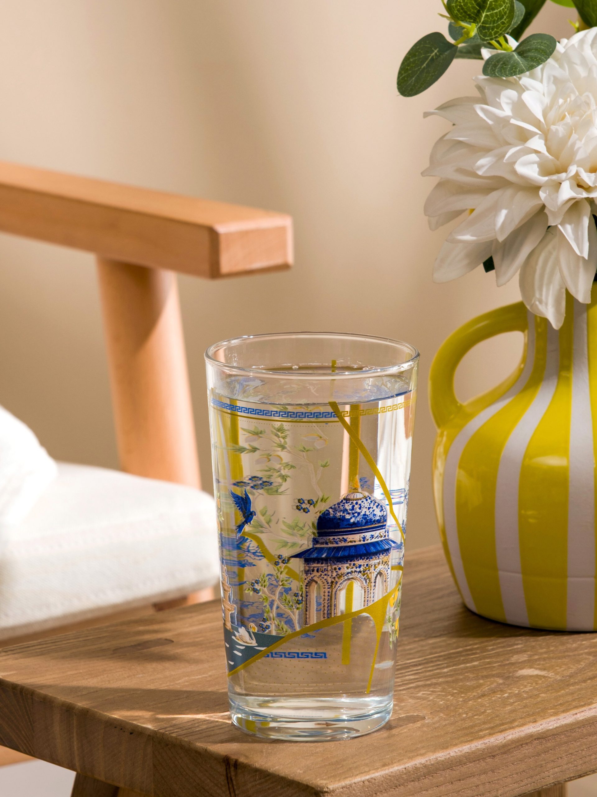 L_20201-S6JT50Z8-F9C_A.jpg Printed Water Glass 570 Ml - Image 1