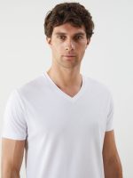 V Neck Men's T-Shirt - Image 3