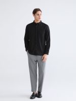 Regular Fit Gabardine Men's Shirt - Image 2