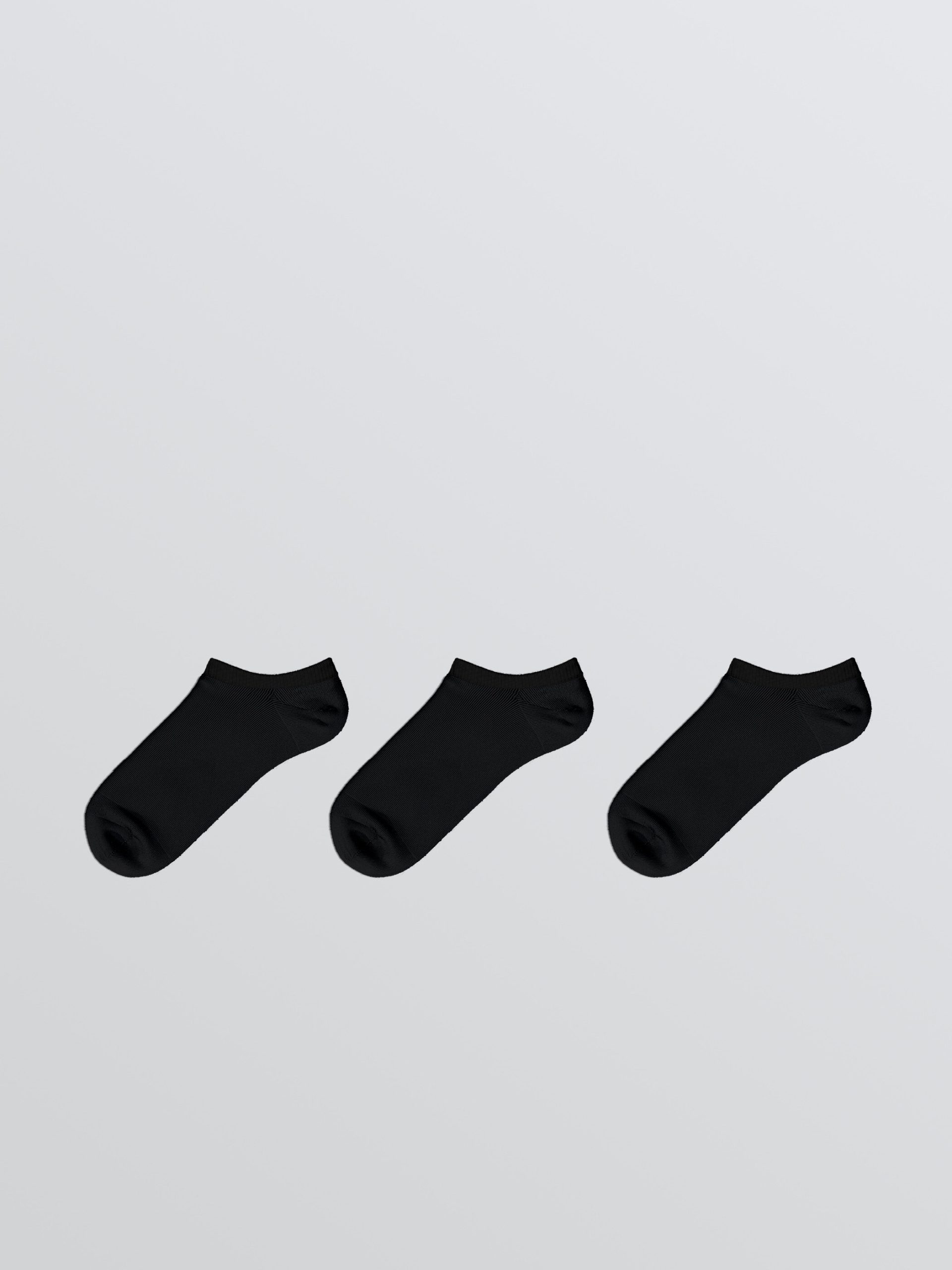 Women's Bamboo Trainer Socks 3-pack