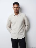 Slim Fit Dobby Men's Shirt