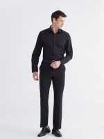 Slim Fit Gabardine Men's Shirt - Image 2