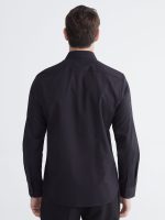 Slim Fit Gabardine Men's Shirt - Image 3