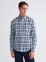Regular Fit Plaid Shirt for Men - Image 2