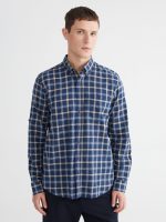 Regular Fit Plaid Men's Shirt - Image 2