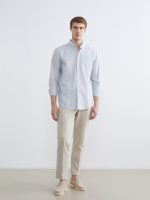 Regular Fit Striped Shirt - Image 2