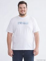 Crew Neck Printed Jersey Men's T-Shirt - Image 2