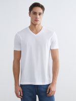 V Neck Men's T-Shirt - Image 2