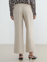 Women's Loose Fit Pleated Trousers - Image 11