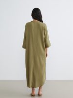 Notch Neck Dress - Image 4