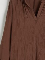 Notch Neck Dress - Image 12