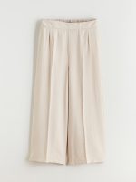 Elastic Waist Wide Leg Women's Trousers - Image 5