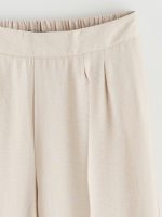 Elastic Waist Wide Leg Women's Trousers - Image 6
