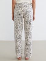 Women's Leopard Print Pajama Bottoms with an Elasticated Waist - Image 5