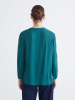 Textured Blouse with Tie Neck - Image 4