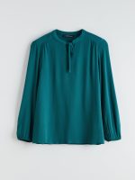 Textured Blouse with Tie Neck - Image 5