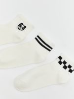 Patterned Women's Trainer Socks 3-pack - Image 2