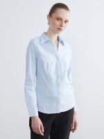 Regular Fit Poplin Women's Shirt