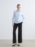 Regular Fit Poplin Women's Shirt - Image 4