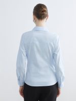 Regular Fit Poplin Women's Shirt - Image 8