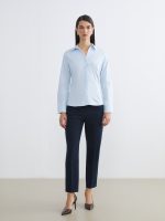 Regular Fit Poplin Women's Shirt - Image 3