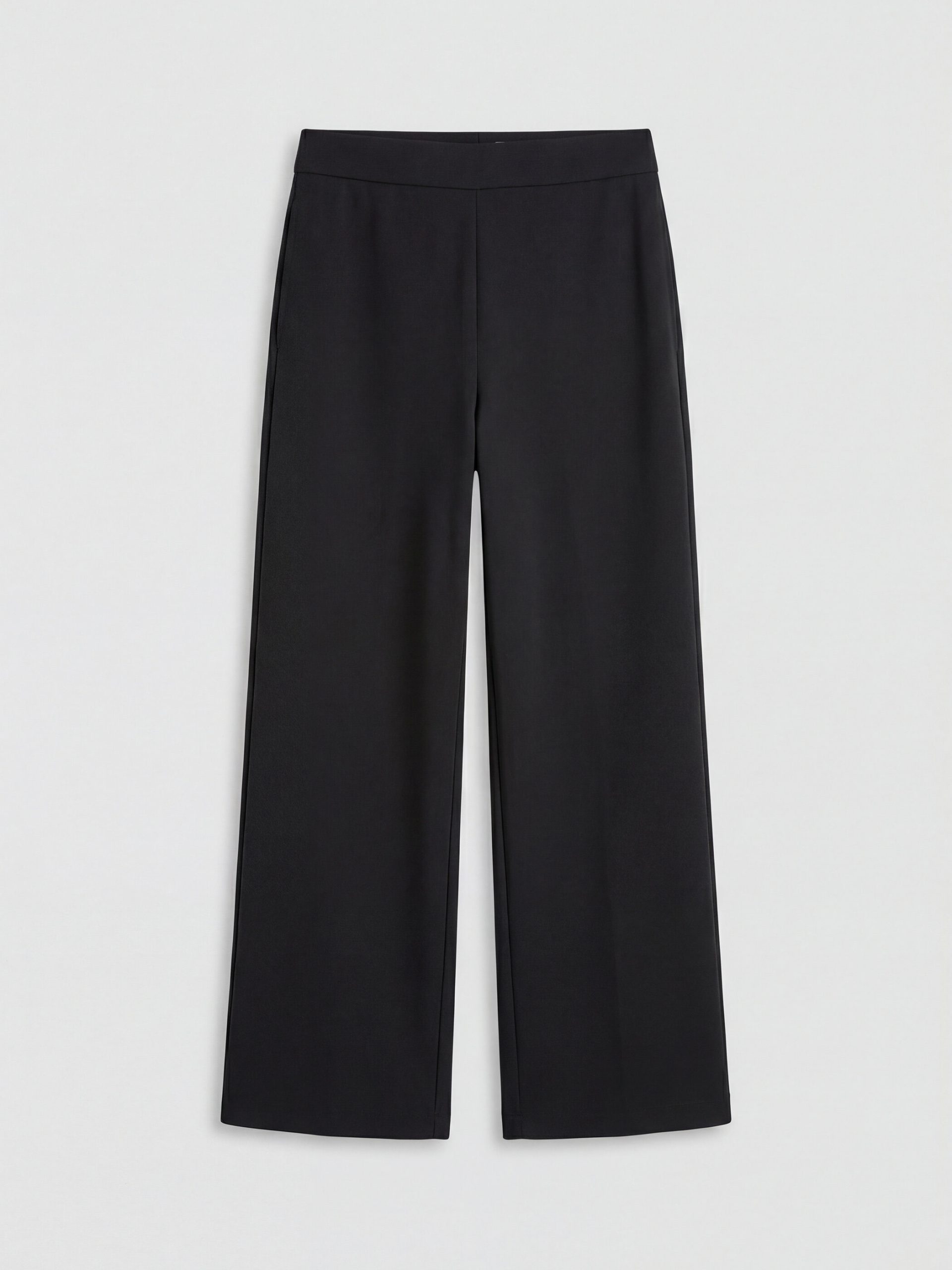Elastic Waist Wide Leg Women's Sweatpants