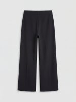 Elastic Waist Wide Leg Women's Sweatpants - Image 2