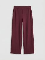 Elastic Waist Wide Leg Women's Sweatpants - Image 5