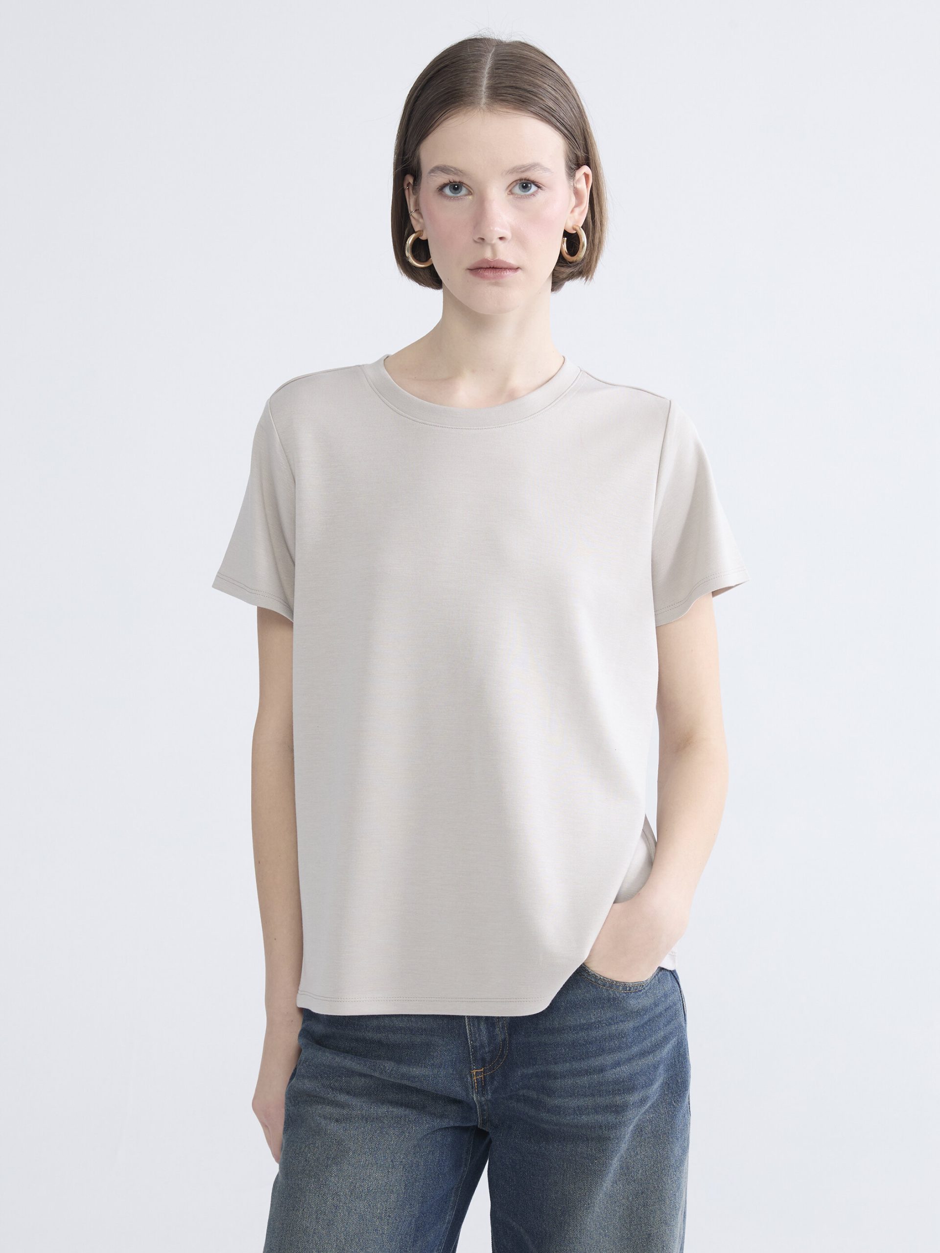 Crew Neck Soft Touch Women's T-Shirt