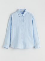 Oversize Linen Women Shirt - Image 5