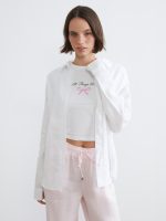 Oversize Linen Women Shirt - Image 7