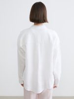 Oversize Linen Women Shirt - Image 10