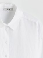 Oversize Linen Women Shirt - Image 12