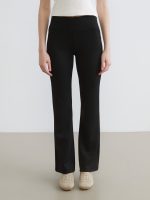 High Waisted Flared Leg Women's Leggings Pants - Image 2