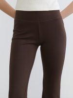 High Waisted Flared Leg Women's Leggings Pants - Image 9
