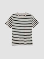 Crew Neck Striped Women's T-Shirt
