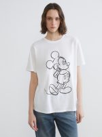 Mickey Mouse Print Women's T-Shirt