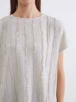 Crew Neck Textured Blouse - Image 23