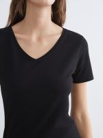 V Neck Women's T-Shirt - Image 4