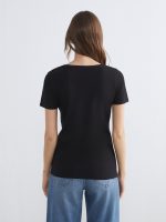 V Neck Women's T-Shirt - Image 5