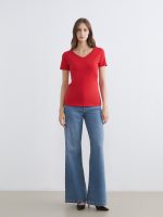 V Neck Women's T-Shirt - Image 10