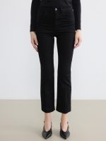 Cropped Flare Women's Jeans - Image 2