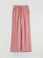 Women's Textured Trousers with an Elastic Waist - Image 5