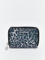 Animal print women's wallet