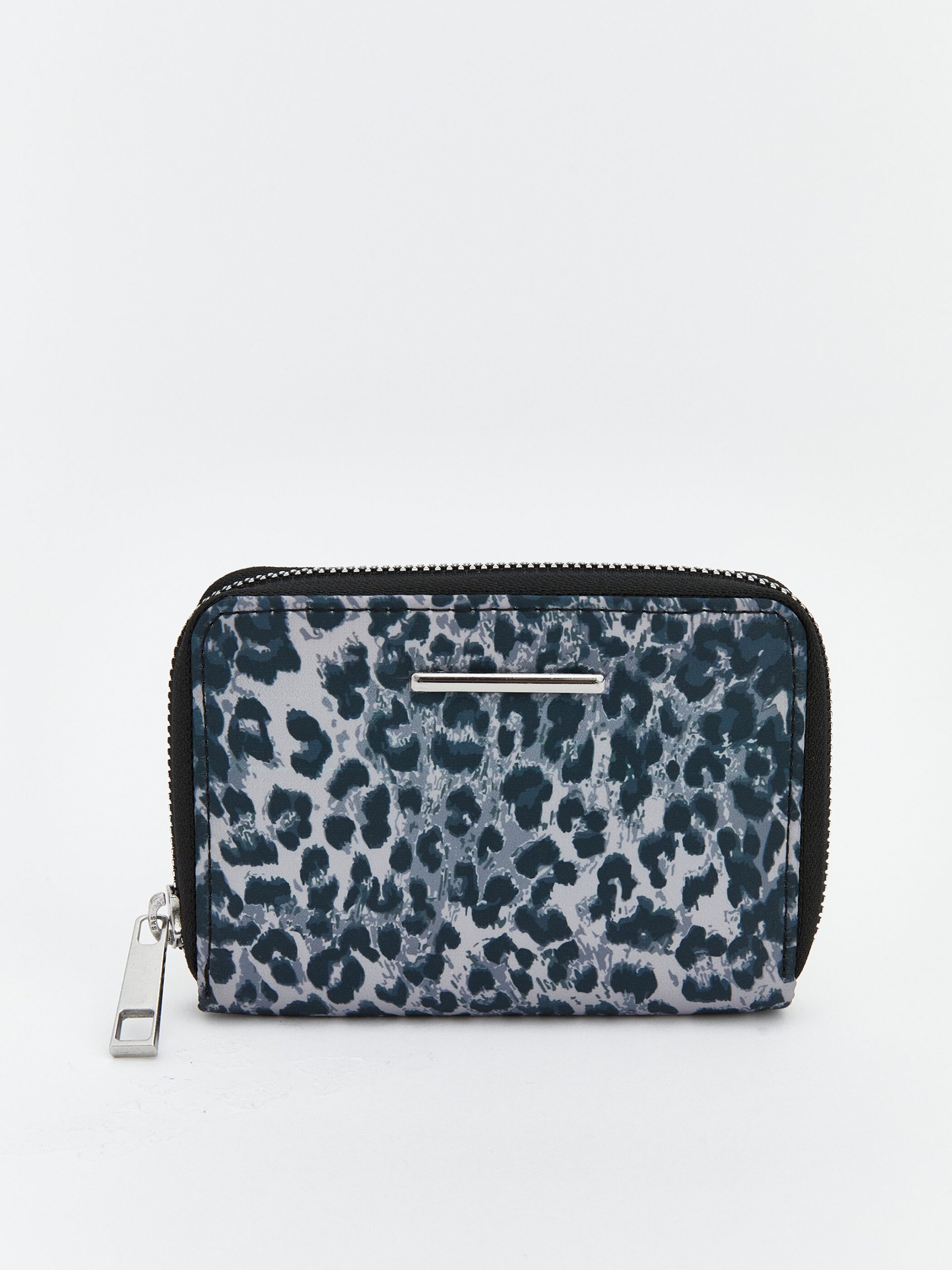 Animal print women's wallet